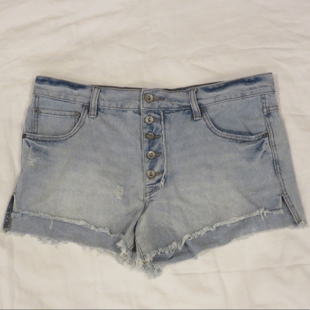 Free People Denim Shorts